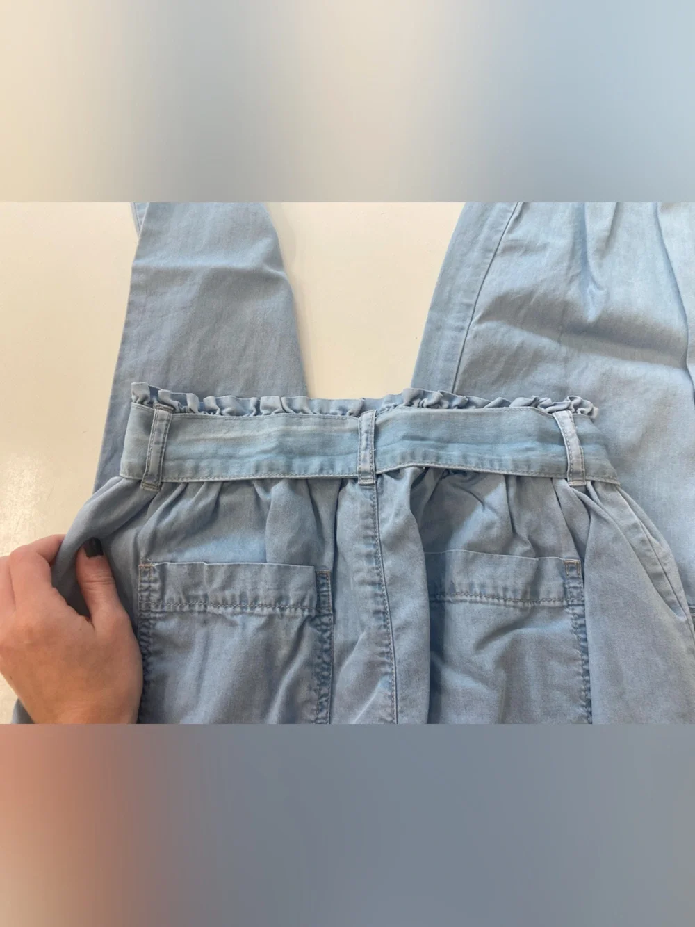 Indigo Rising Jegging Fabric Cargo Pants with Belt excellent condition YA size S